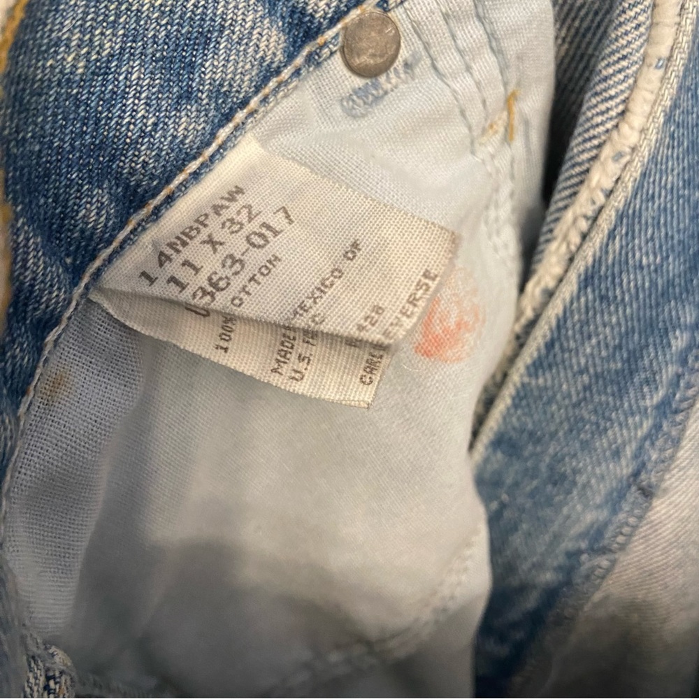 Vintage Wrangler light wash flat back jeans - Picture 7 of 7